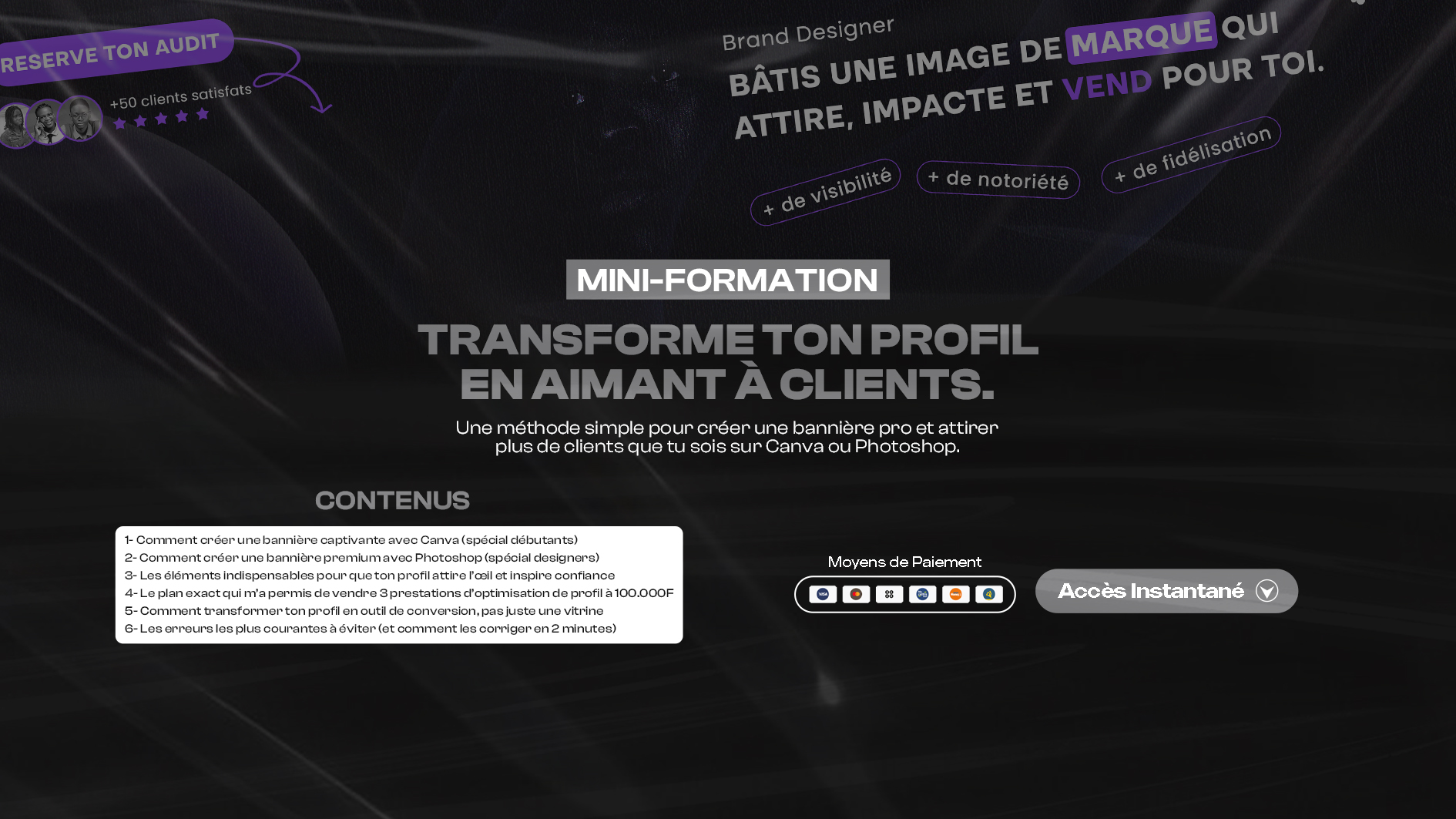 MINI-COURS : Optimise ton Profil Facebook et Transforme-le en Machine à Clients